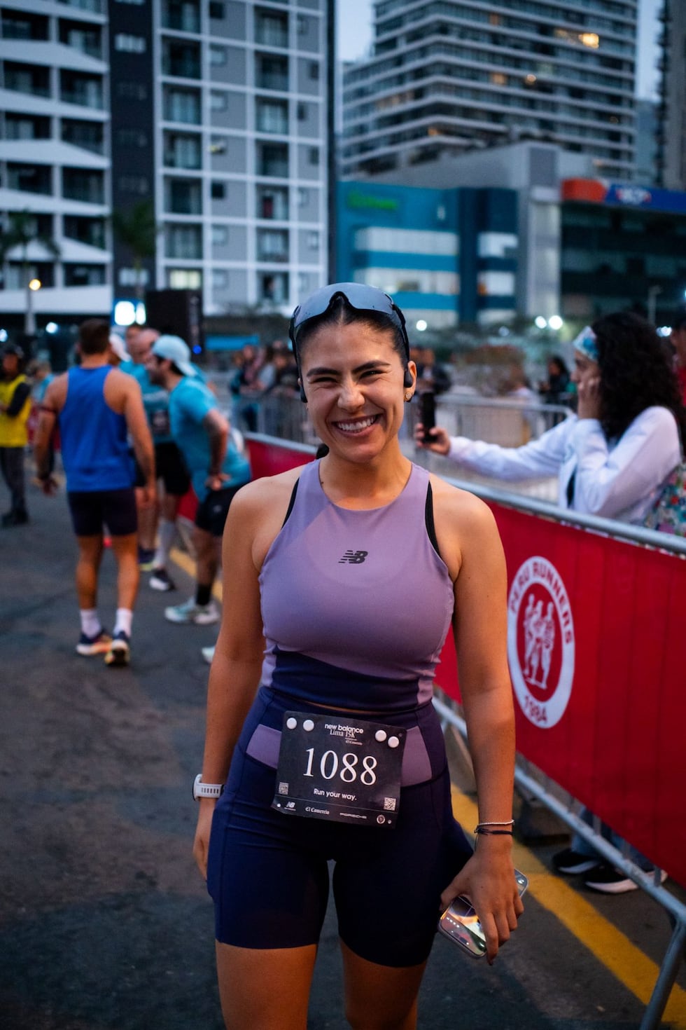 Nadia Salomón tampoco se pierde el evento deportivo organizado por New Balance con el respaldo de El Comercio.