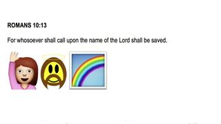 Pide US$25 mil para traducir la Biblia en emoticones