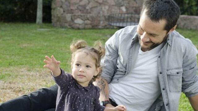 Diego Torres grabó un video junto a su pequeña hija Nina