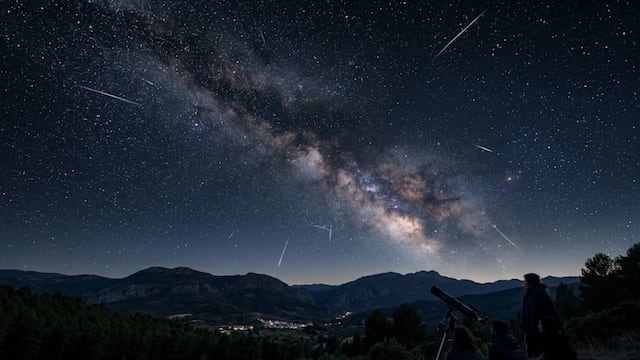🌠 ¿A qué hora empieza y dónde ver la lluvia de meteoros Perseidas 2026 EN VIVO hoy en España?