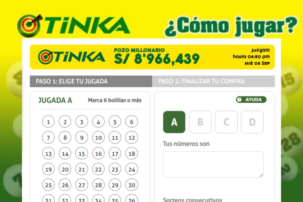 ¿CÓMO SE JUEGA LA TINKA?