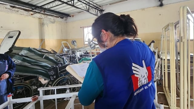 Defensoría de Pueblo advierte sobre equipos en estado de abandono en el hospital Arzobispo Loayza