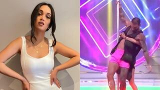 Angie Arizaga advierte a Jota Benz que “dormirá en la sala” por juego de “Esto es Habacilar” | VIDEO