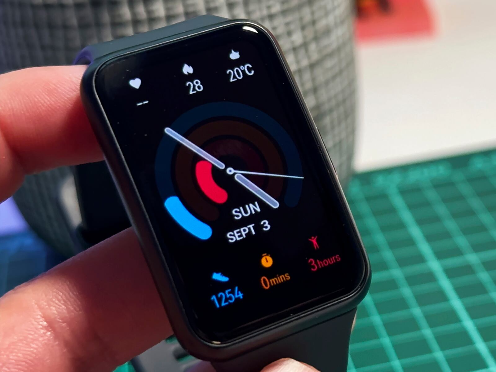 HUAWEI | El Huawei Watch Fit Special Edition tiene una batería de 180 mAh y, según la marca, puede durar entre 9 a 3 días. (Foto: MAG - Rommel Yupanqui)