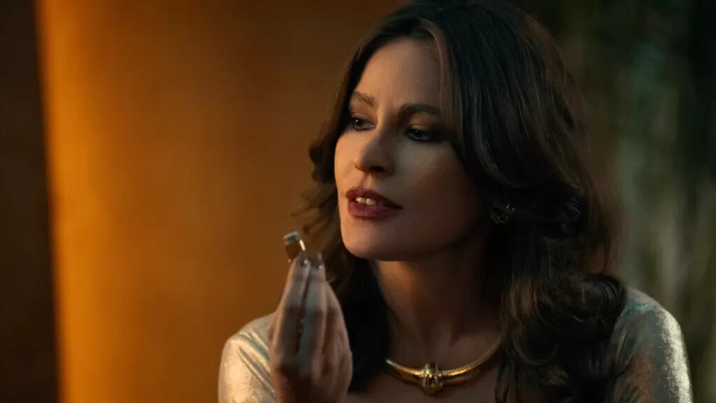 Sofía Vergara en una escena de la serie "Griselda" (Foto: Netflix)
