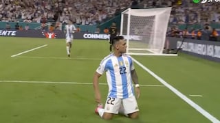 Así fueron los goles en la victoria de Argentina vs. Perú por Copa América 2024 | VIDEO