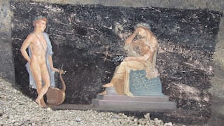 El imponente salón de banquetes descubierto en Pompeya con frescos sobre la guerra de Troya 