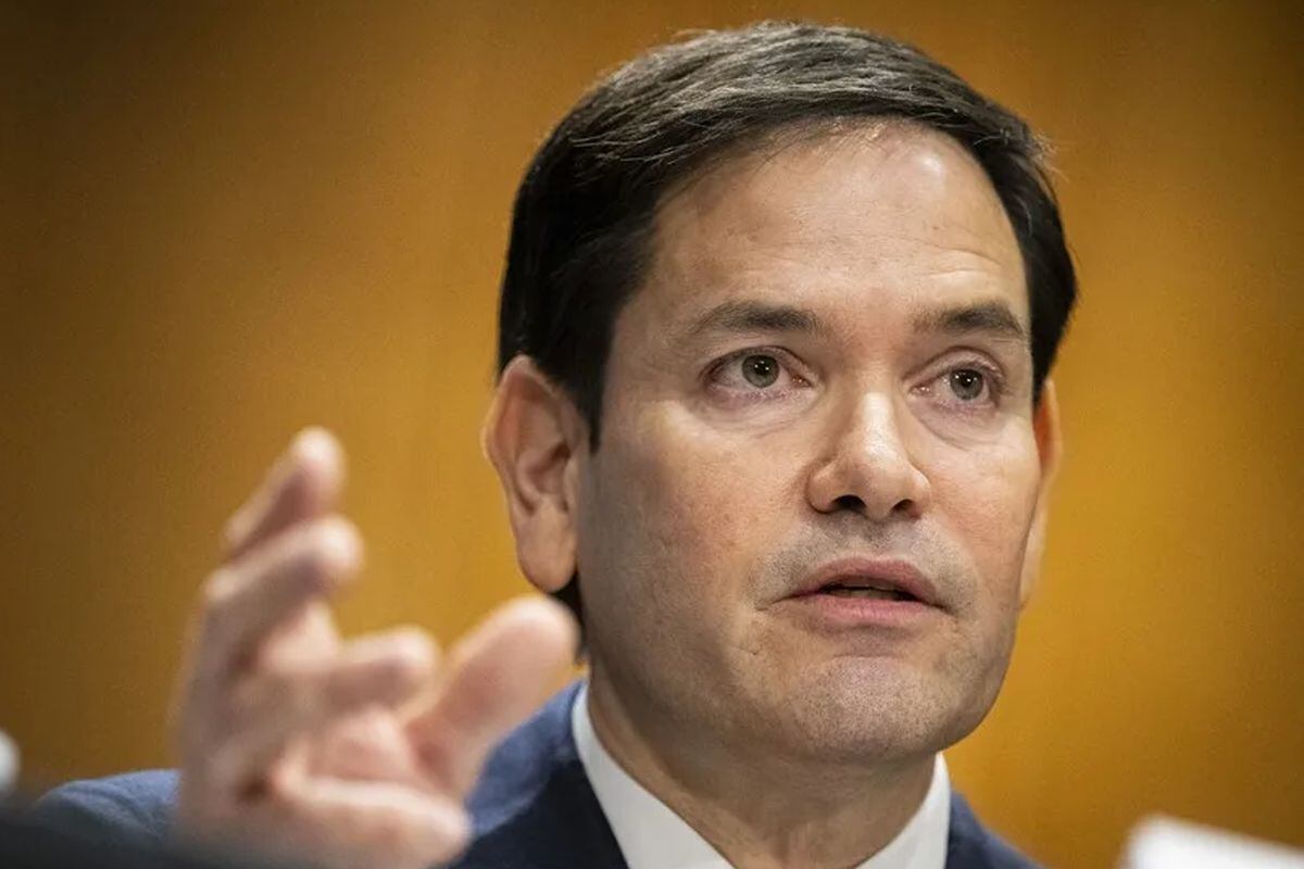 Fotografía de archivo del secretario de Estado de EE.UU., Marco Rubio. Foto: EFE/Graeme Sloan