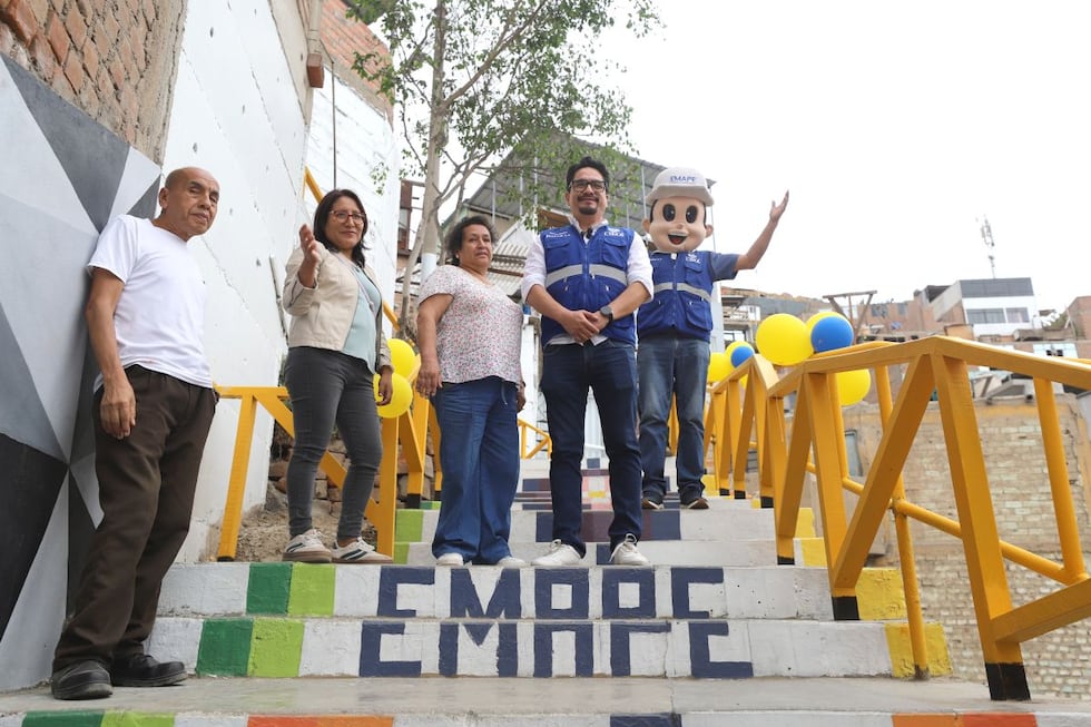 Los trabajos ejecutados comprendieron el mantenimiento de siete escaleras metropolitanas, aproximadamente 850 metros lineales de trece muros de contención. (Foto: Emape)