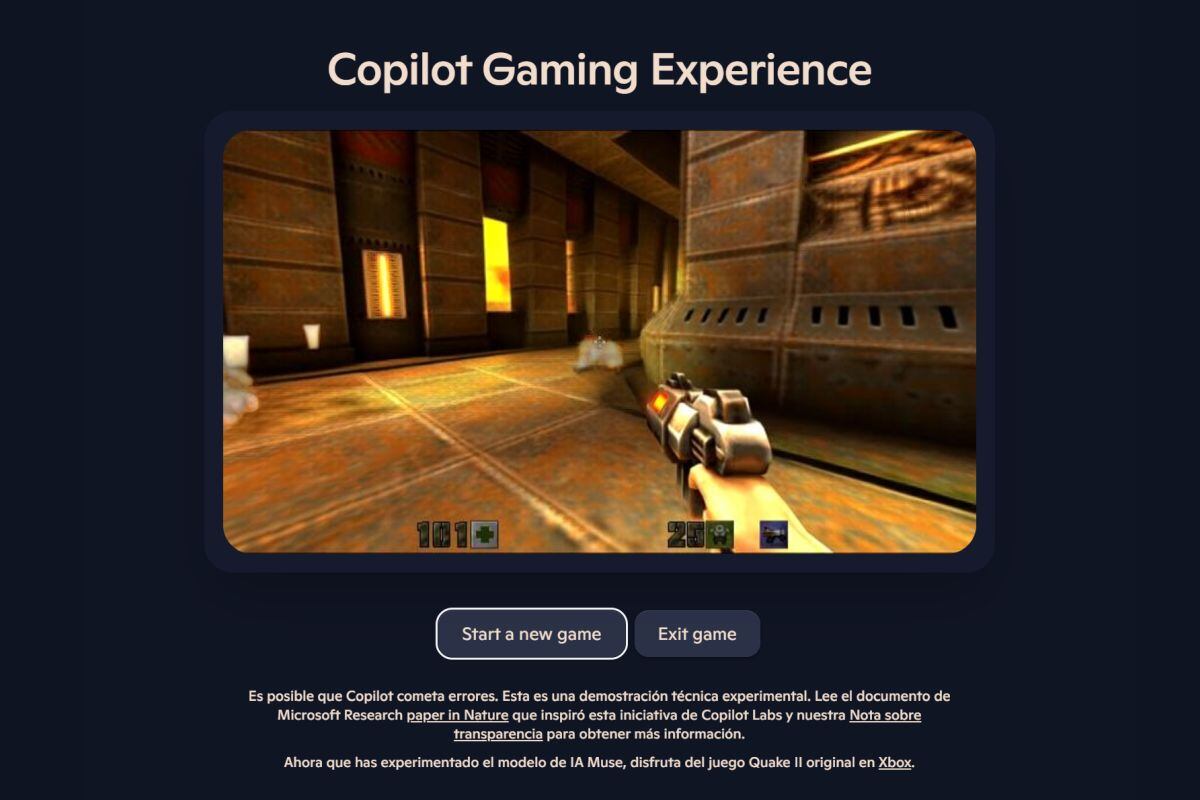 "Quake II", versión creada por inteligencia artificial.