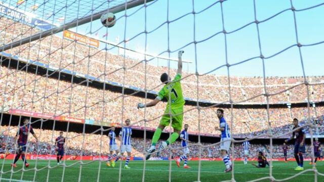 Barcelona: Pedro marcó golazo de chalaca ante Real Sociedad