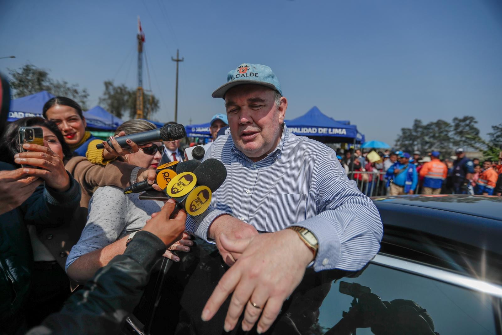 Rafael López Aliaga, alcalde de Lima.