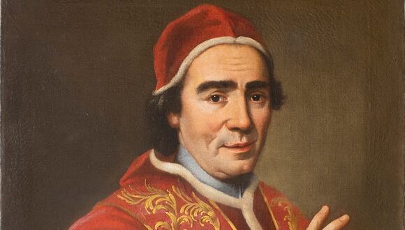 Retrato del papa Clemente XIV. (Pintura de Giovanni Domenico Porta / Wikipedia)