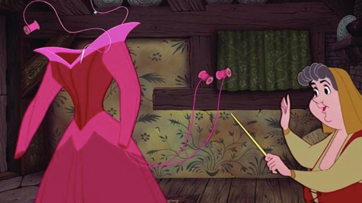 En "La bella durmiente", el vestido de Aurora fue confeccionado por las hadas madrinas (Foto: Walt Disney Studios Motion Pictures)