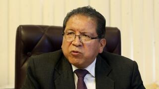 Pablo Sánchez: “Yo no tengo pretensión de asumir la Fiscalía de la Nación”