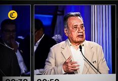 Debate de equipos técnicos: Sinesio López, de Juntos por el Perú, afirma que “vivimos en un régimen parlamentarista”