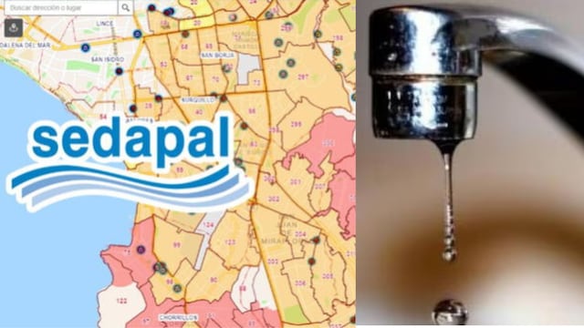 LINK SEDAPAL para consultar con número de suministro si hay corte en tu ZONA este viernes 6 de octubre - MAPA