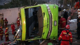 Cerro San Cristóbal: PNP afirma que modificación de bus causó accidente