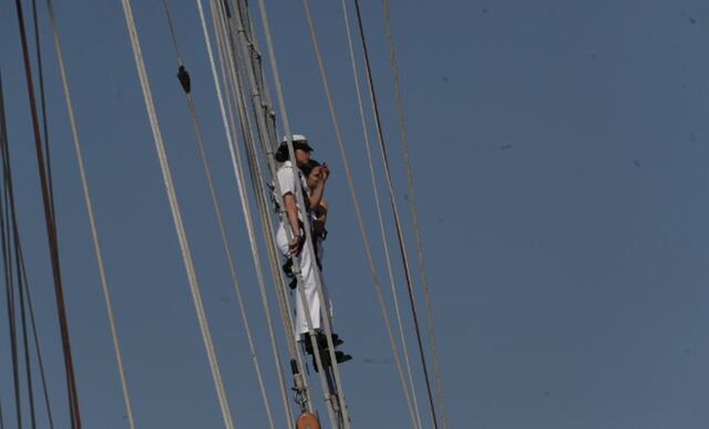 Buque de la Marina de España llegó al Callao en una importante travesía | Foto:
Julio Reaño/@photo.gec