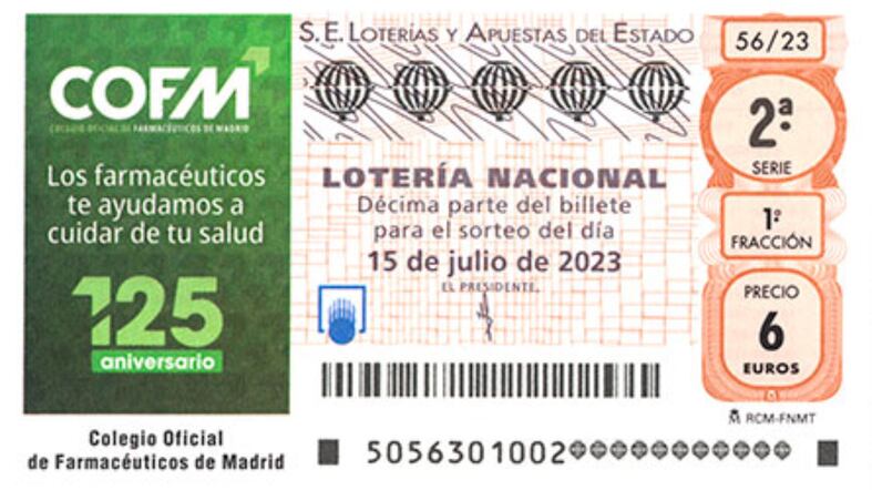 Lotería Nacional del sábado 15 de julio: comprobar resultados y décimos