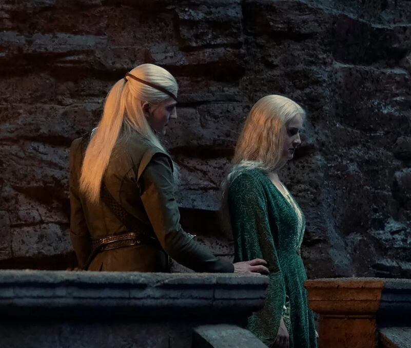 Aemond y Helaena en "House of the Dragon 2".