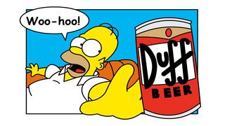 La cerveza Duff de los Simpson se comercializará en Chile
