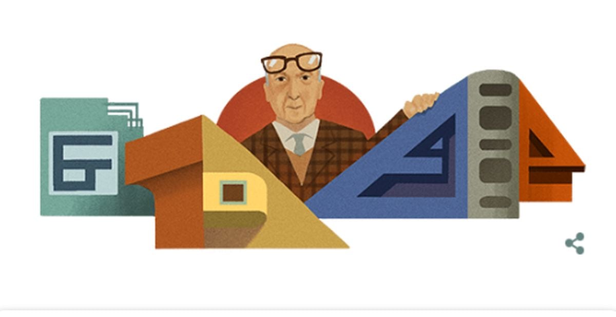 Clorindo Testa es homenajeado en el doodle de Google del 27 de noviembre | Captura de imagen / Google