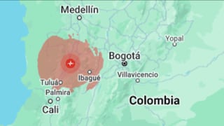 Temblor de magnitud 5,6 sacude el centro y sur de Colombia, sin causar víctimas ni daños