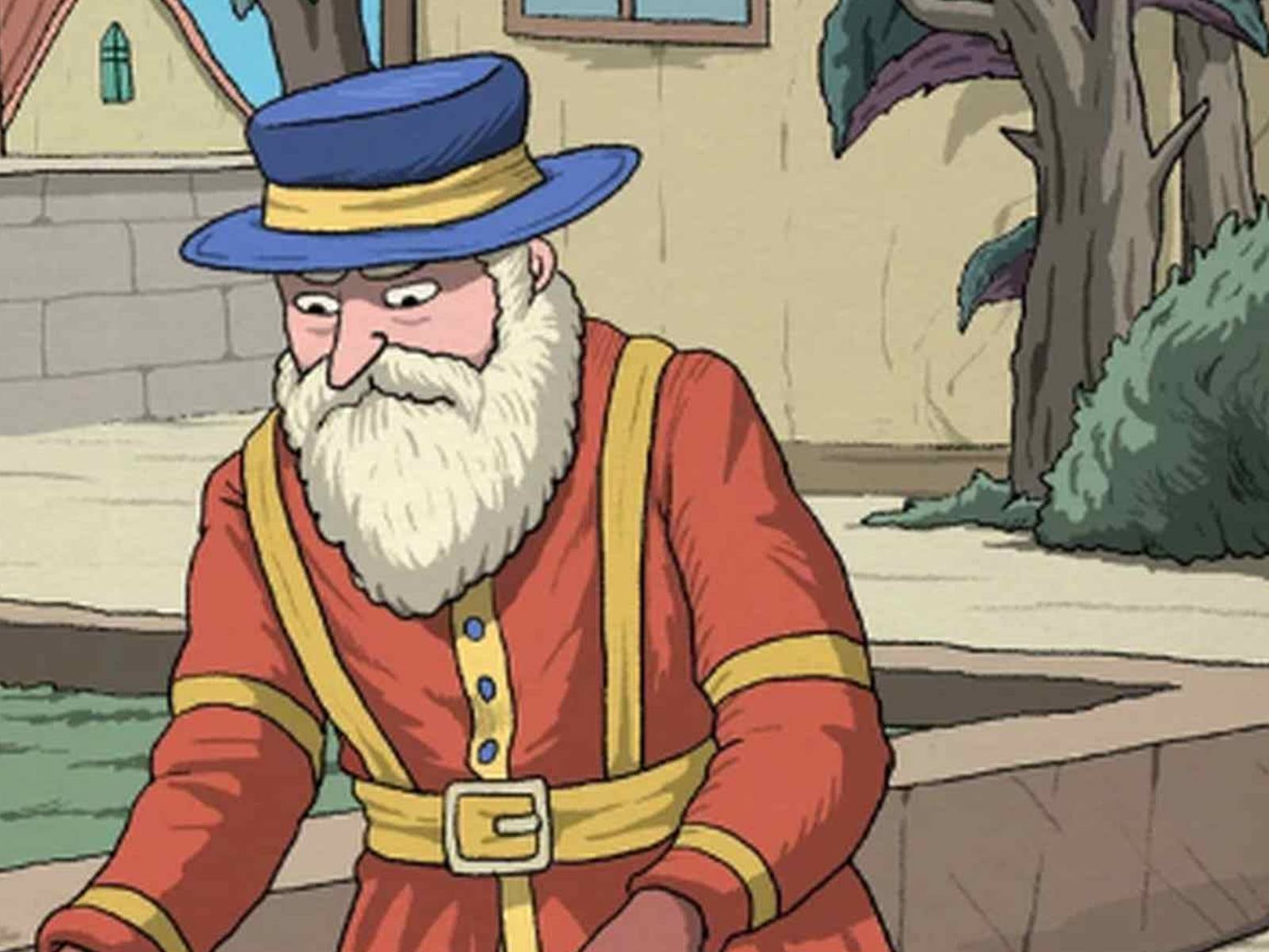 RETO VISUAL | En esta imagen se puede apreciar a un hombre de la tercera edad en la calle. ¿Dónde está el cuervo? (Foto: genial.guru)