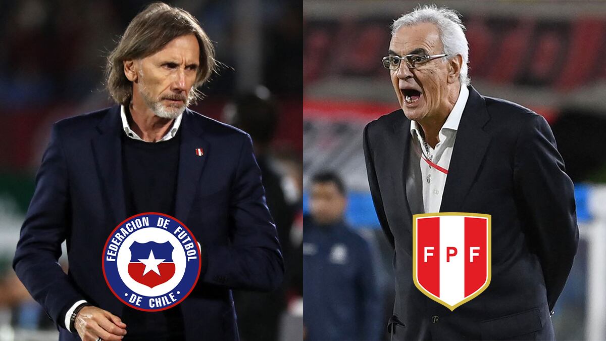 Ricardo Gareca y Jorge Fossati protagonizarán un duelo de pizarras en el 'Clásico del Pacífico' | Composición: AFP / FPF / ANFP