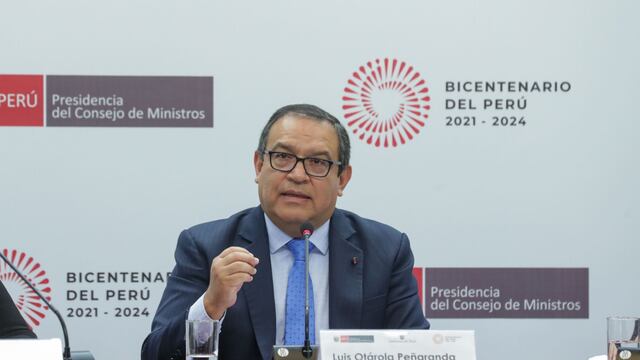 Primer ministro Alberto Otárola invitó a una ronda de diálogo a bancadas del Congreso