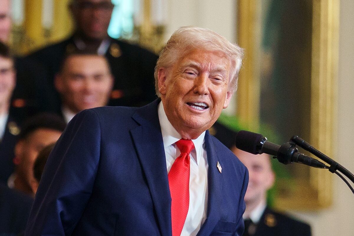 El presidente de Estados Unidos, Donald Trump, en la Sala Este de la Casa Blanca en Washington, DC, EE. UU., el 15 de abril de 2025. (Foto de EFE/EPA/WILL OLIVER)