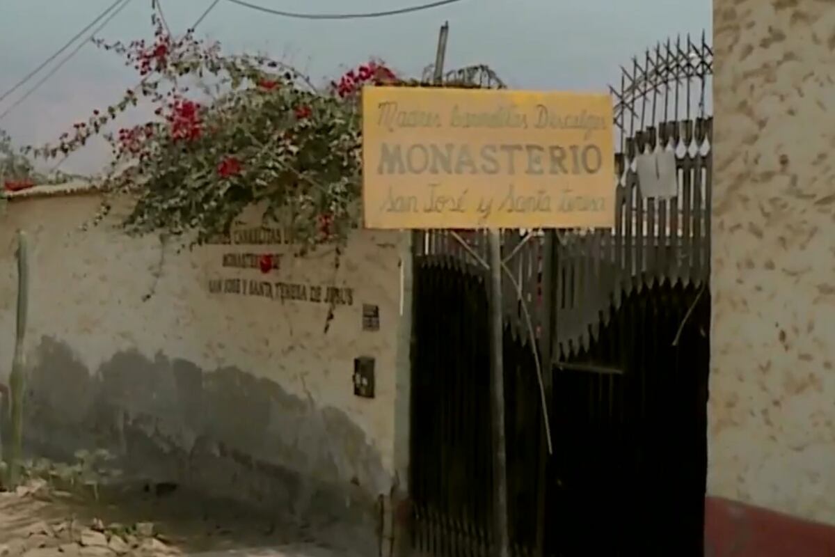 Convento de Manchay cierra tras extorsiones contra carmelitas. (Foto: Captura/América Noticias)