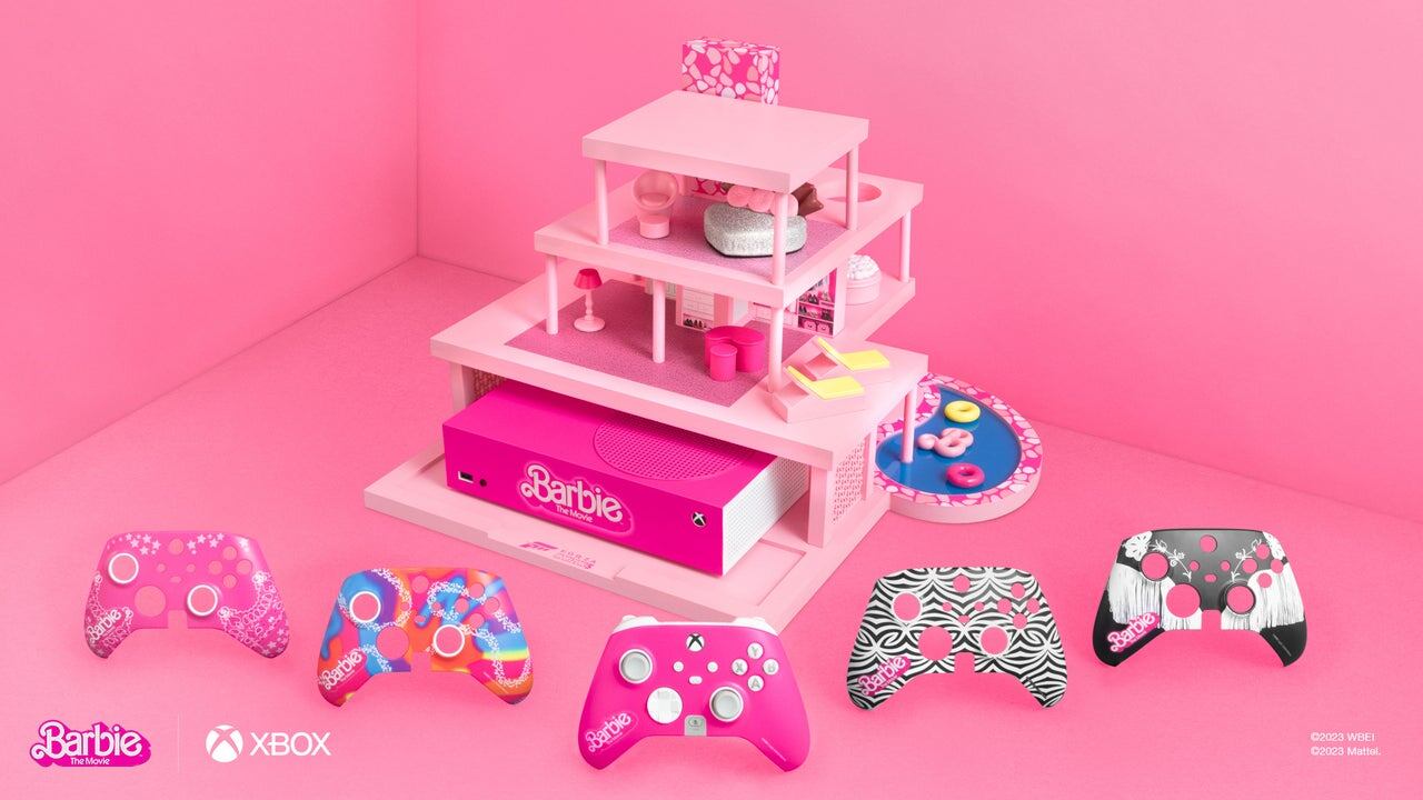 Xbox regalará una exclusiva consola Series S con temática de Barbie.