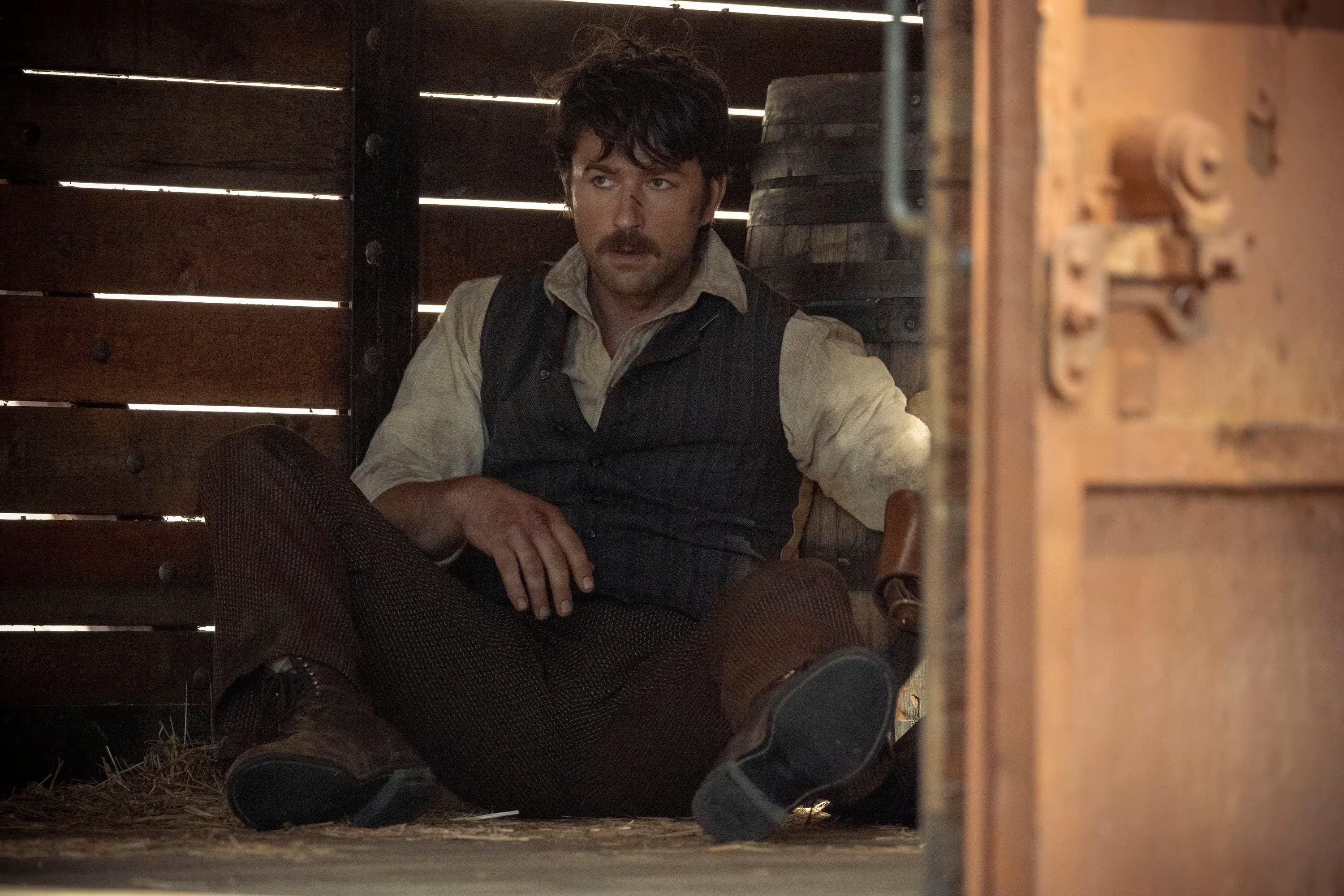 Spencer Dutton en una escena del cuarto episodio de la temporada 2 de la serie "1923" (Foto: Paramount)