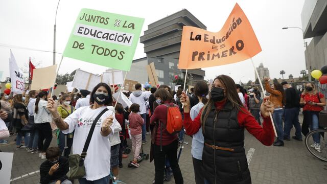 Colectivo Volvamos a clases Perú anuncia plantón este lunes 9 de marzo en sede del Minedu por clases virtuales