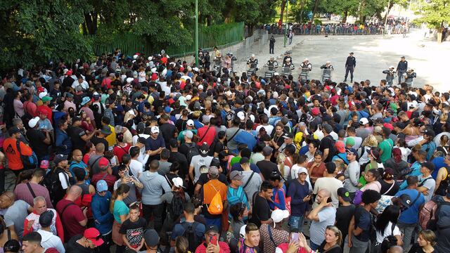 México traslada a más de 8.000 migrantes a distintas oficinas en Chiapas, Tabasco y Veracruz