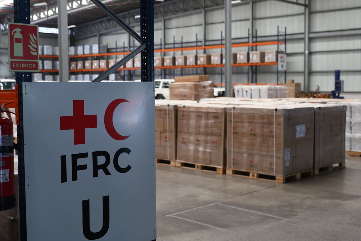 La Cruz Roja Internacional inicia el envío de toneladas de ayuda humanitaria a Venezuela