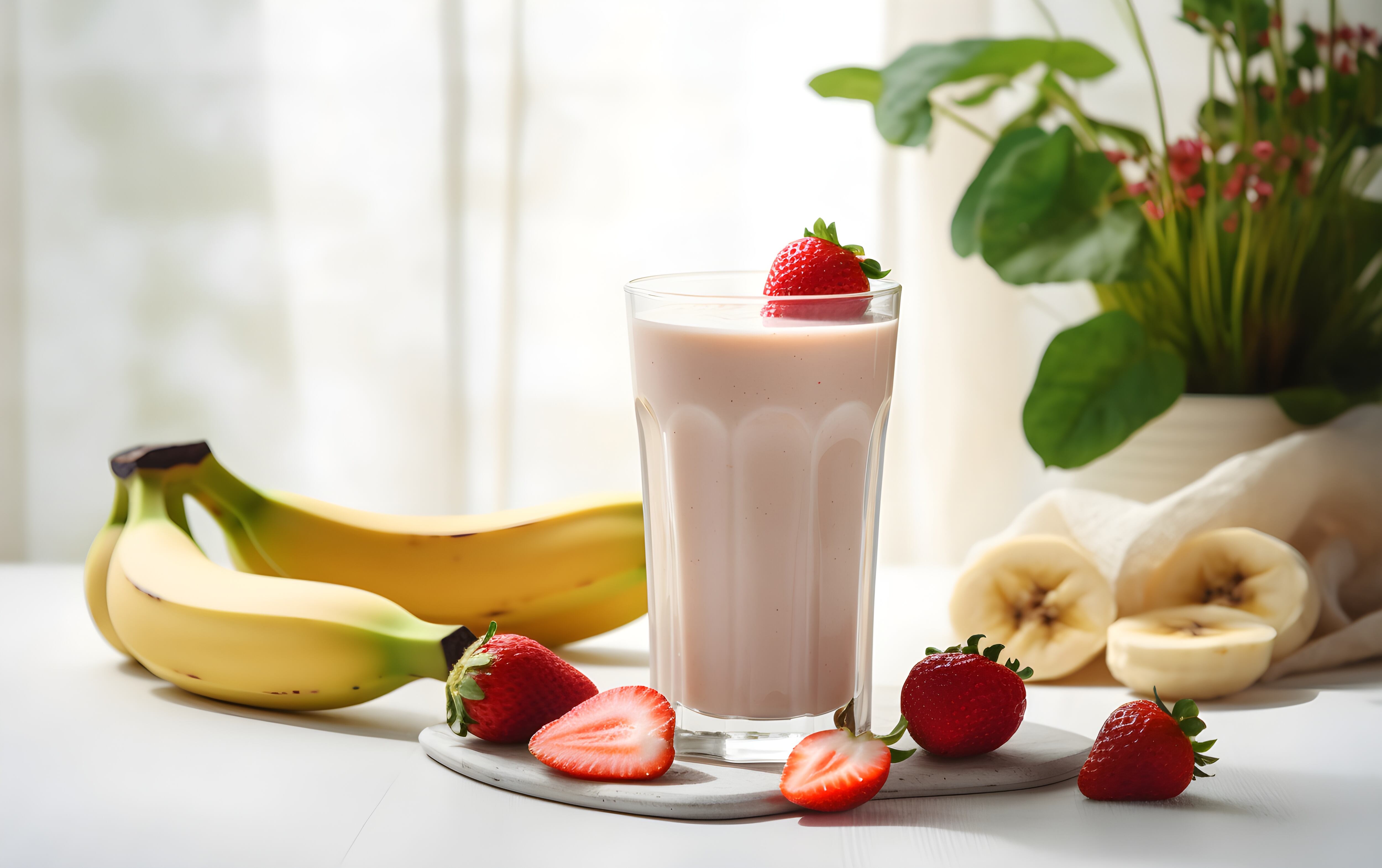 Receta de smoothie de frutas. (Foto: Freepik)