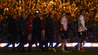 FOTOS: el Manchester United fue víctima de un apagón en pleno partido de la Premier League