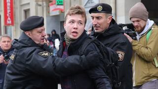 Europa aísla a Bielorrusia tras desvío de avión civil y arresto de opositor 