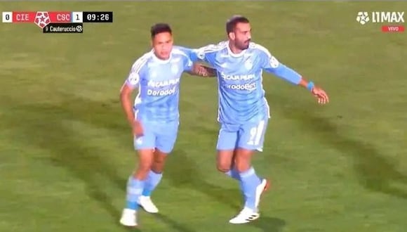 Gol Cauteruccio hoy, Sporting Cristal vs Cienciano: ver gol de Cristal