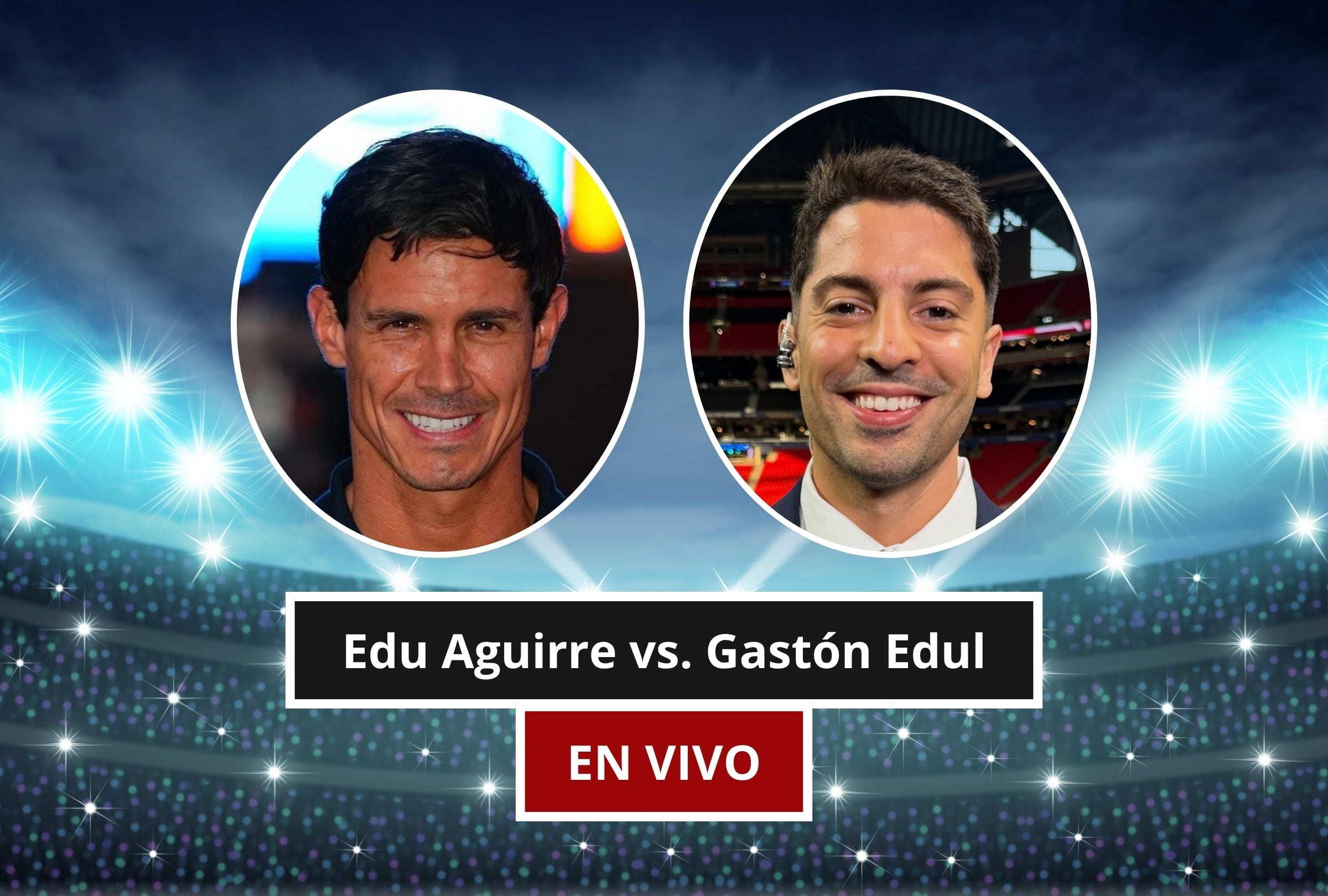 La pelea Edu Aguirre vs. Gastón Edul por La Velada del Año VI apunta a ser intensa de principio a fin. (Foto: @eduaguirre7 / @gastonedul / Instagram y Composición Canva - Mag)