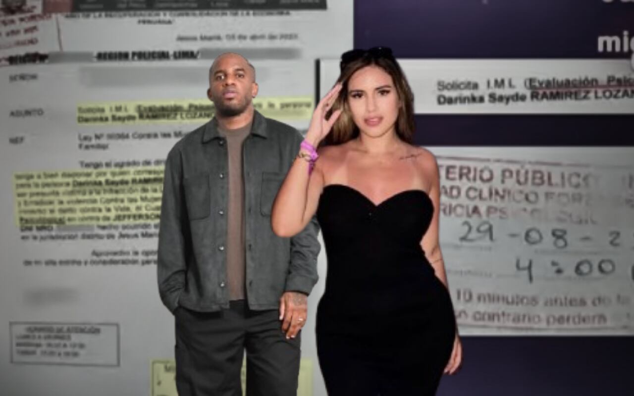 Darinka Ramírez y Jefferson Farfán son padres de una niña de dos años, pese a no haber tenido una relación formal | Foto: Magaly TV La Firme / Instagram / Composición EC