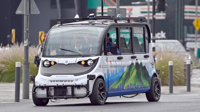 Este es el primer vehículo autónomo de uso público en América Latina