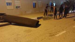 La única víctima del ataque de Irán fue un palestino impactado por un fragmento de un misil derribado en Cisjordania