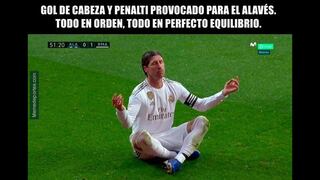 Real Madrid vs. Alavés: los mejores memes del triunfo blanco con Sergio Ramos como protagonista [FOTOS]