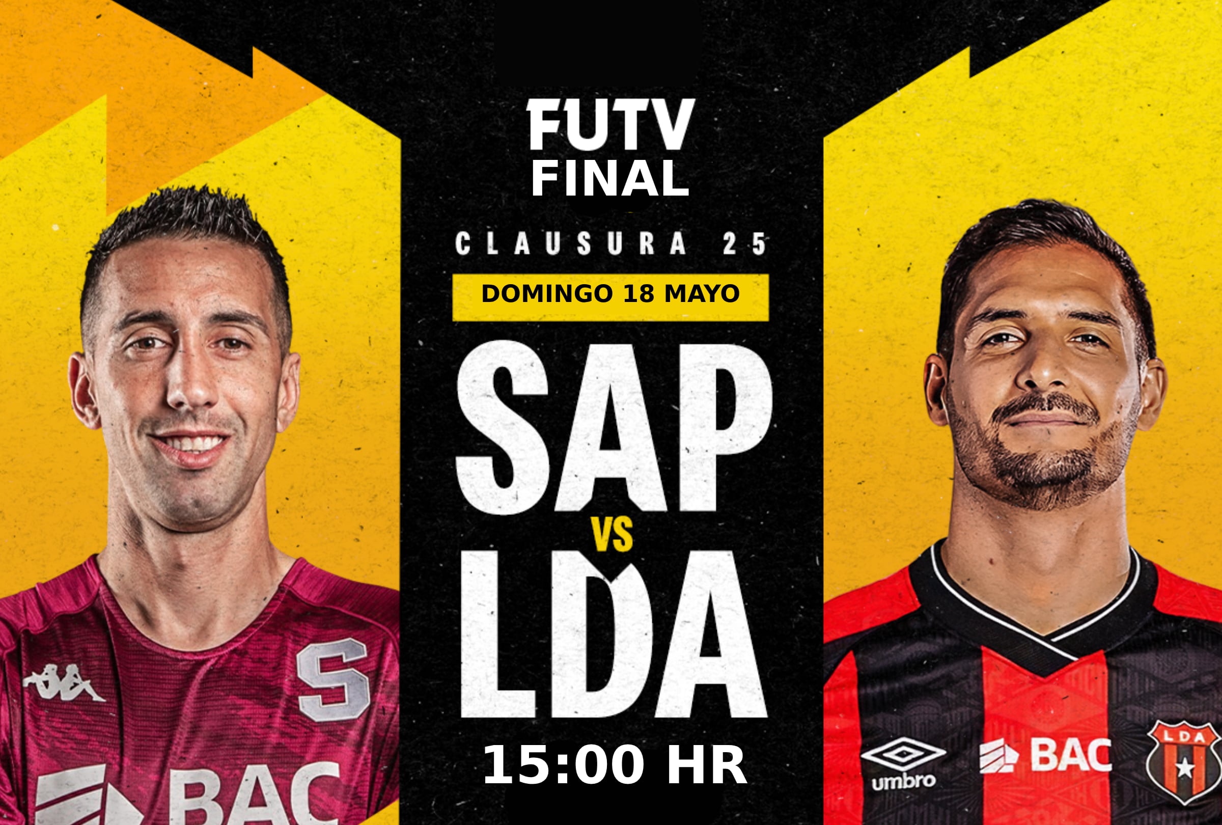 Cobertura oficial de FUTV Premium EN VIVO, GRATIS y ONLINE para ver el Clásico Nacional entre Deportivo Saprissa y LDA Alajuelense hoy por la ida de la final del Torneo Clausura 2025 desde el Estadio Ricardo Saprissa Aymá de San José (Foto: futvcr.com)