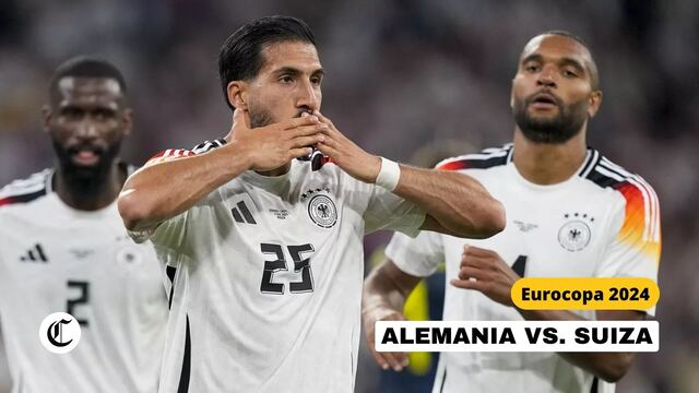 Alemania y Suiza empatan en la fecha 3 por la Eurocopa 2024: Resumen y goles