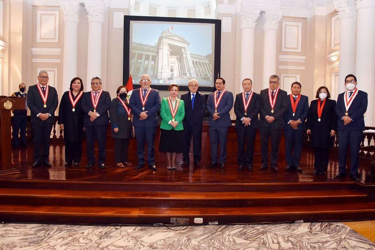 El acuerdo plenario fue firmado por 16 jueces, entre los que destacan César San Martín, Elvia Barrios, Víctor Prado Saldarriaga, entre otros (foto: Poder Judicial)